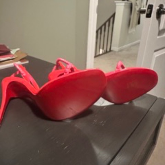 Christian Louboutin So Me heels, Neon Pink, 39 - Picture 3 of 4